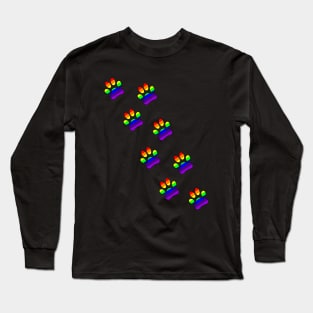 Pride paws Long Sleeve T-Shirt